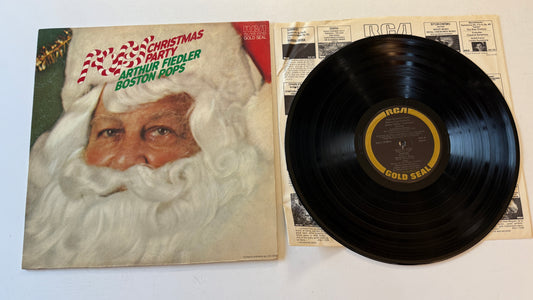 Arthur Fiedler Pops Christmas Party Used Vinyl Box Set VG+\VG+