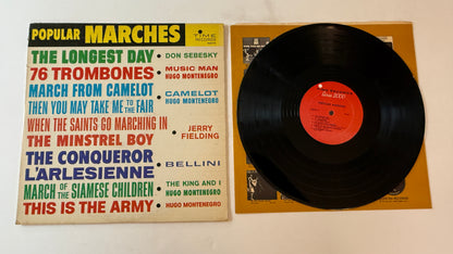 Unknown Artist Popular Marches Used Vinyl LP VG+\VG