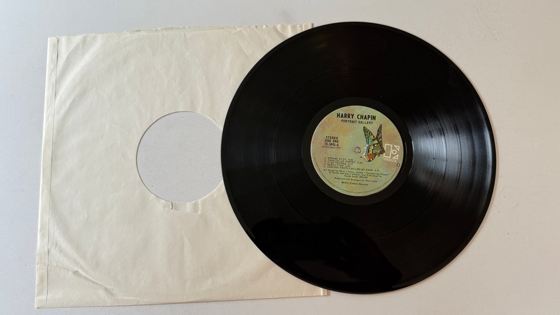 Harry Chapin Portrait Gallery Used Vinyl LP VG+\VG