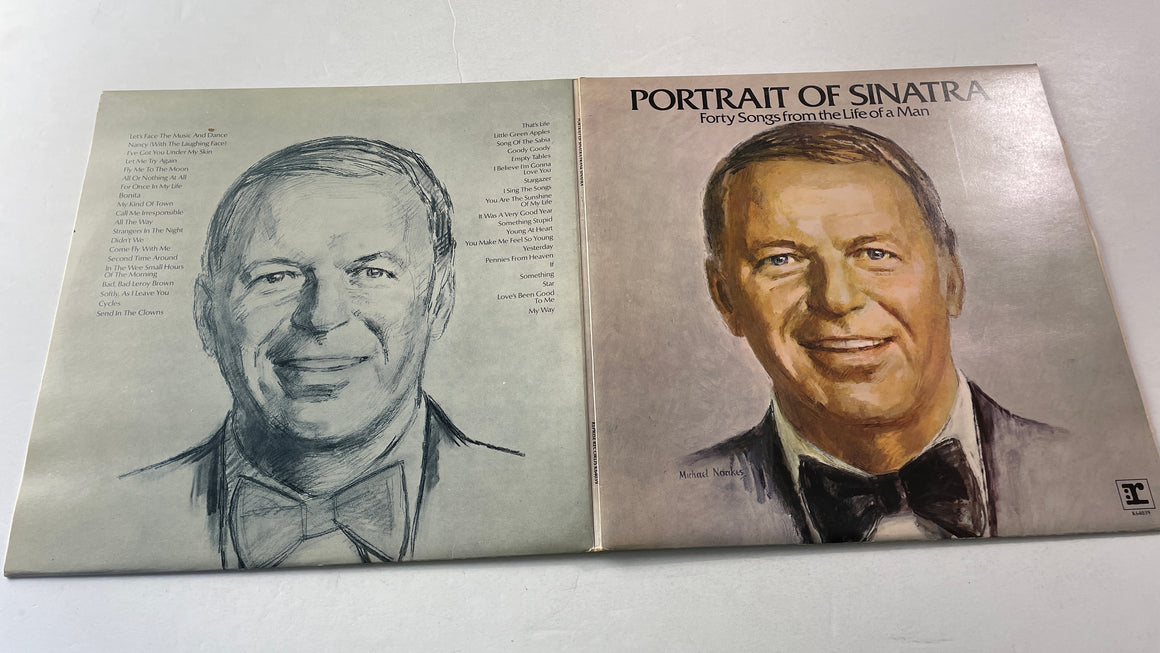 Frank Sinatra Portrait Of Sinatra: Forty Songs From The Life Of A Man Used Vinyl 2LP VG+\VG+