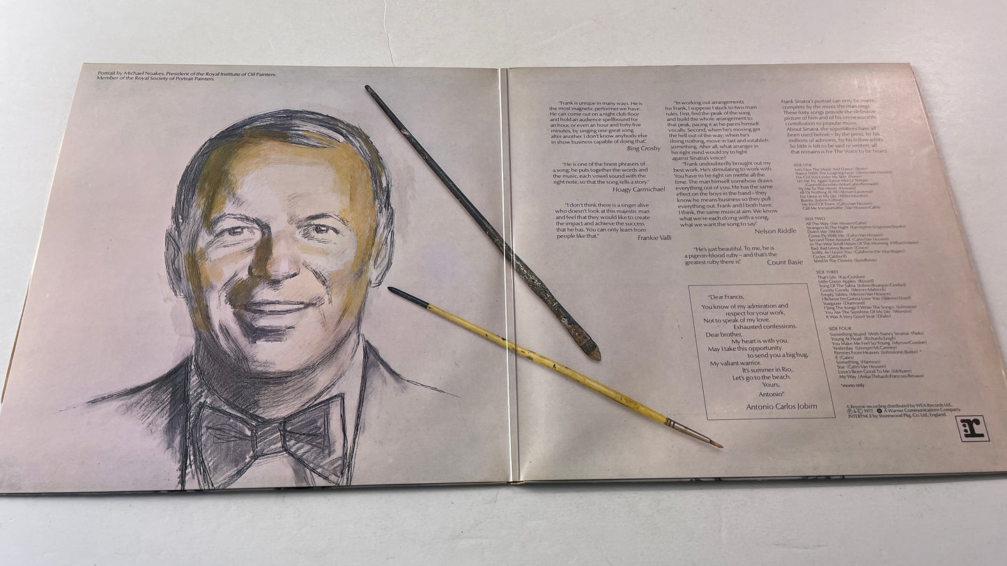 Frank Sinatra Portrait Of Sinatra: Forty Songs From The Life Of A Man Used Vinyl 2LP VG+\VG+