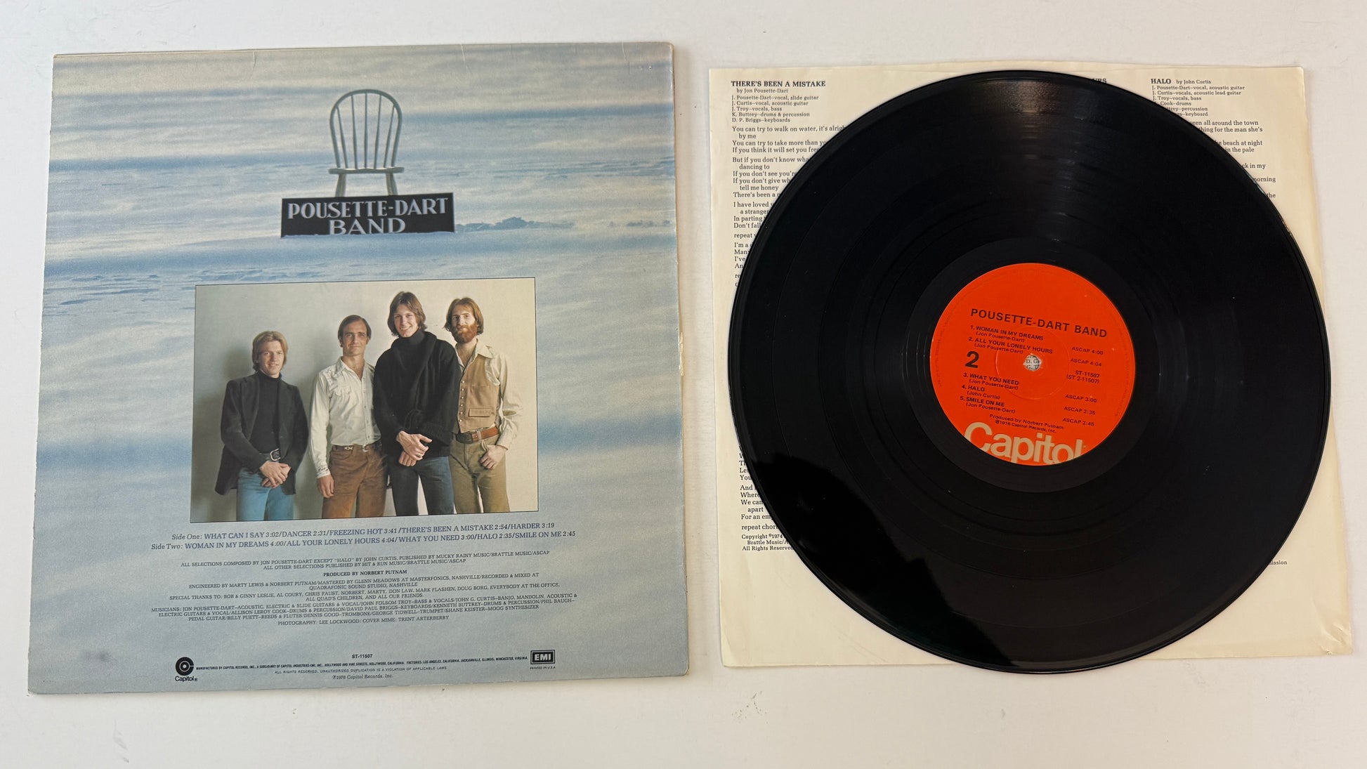 Pousette-Dart Band Pousette-Dart Band Used Vinyl LP VG+\VG