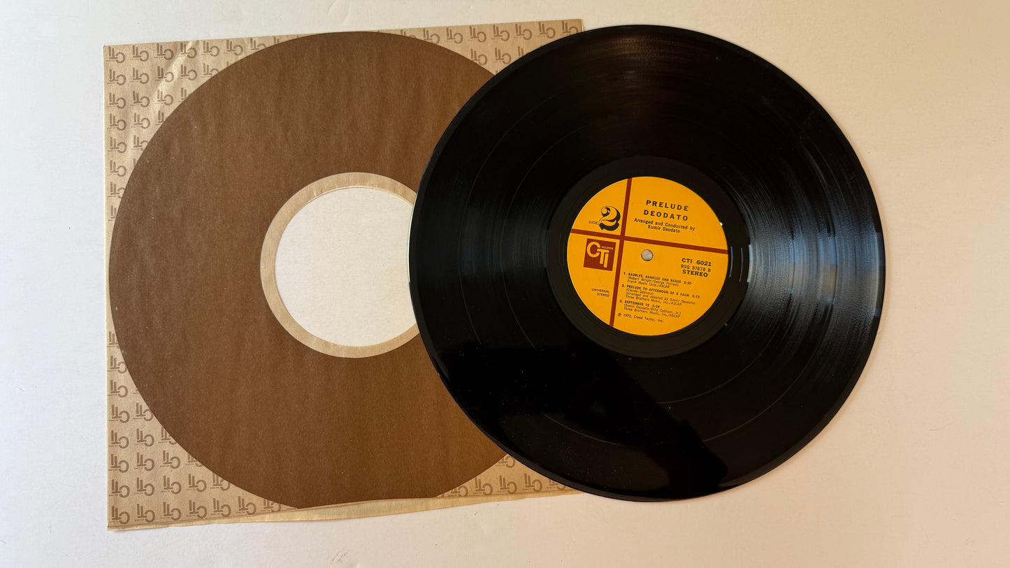 Eumir Deodato Prelude Used Vinyl LP VG+\VG