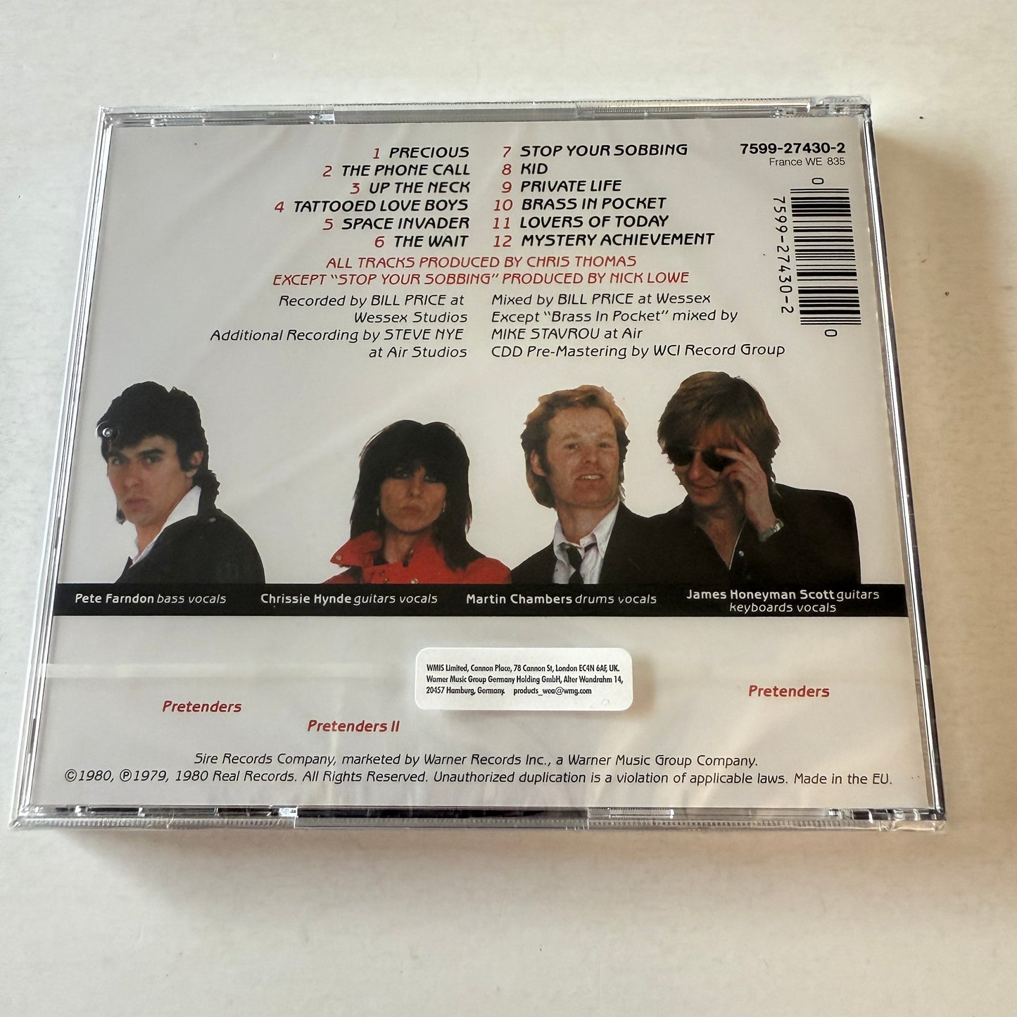 The Pretenders Pretenders New Sealed CD M\M