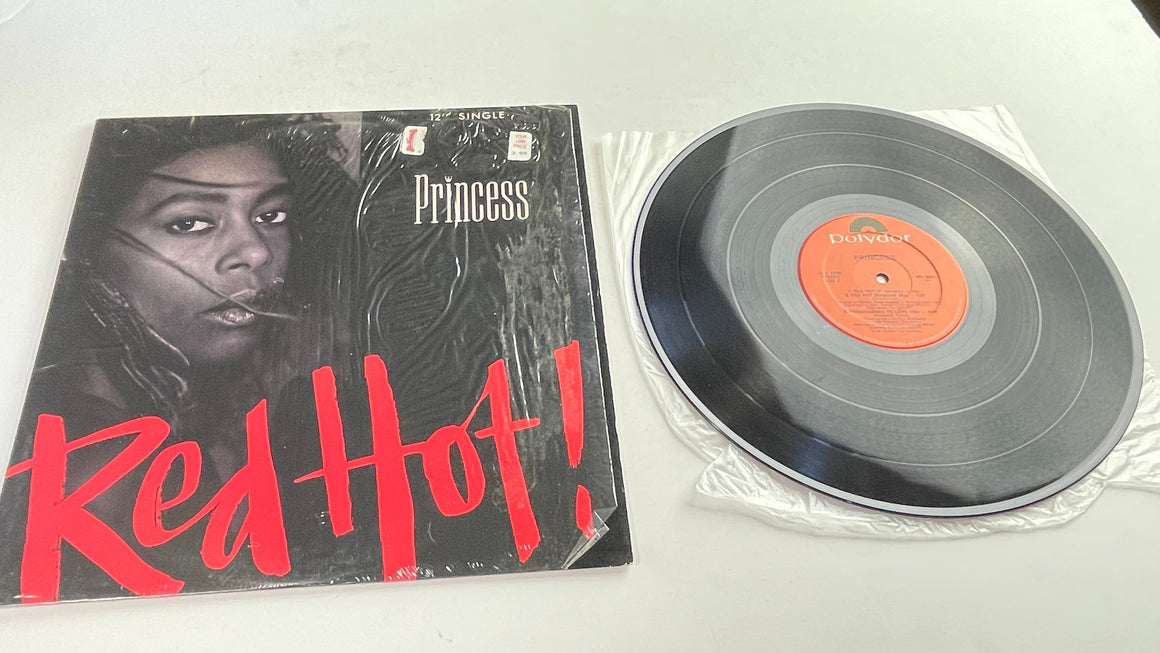Princess Red Hot! 12" Used Vinyl Single VG+\VG+