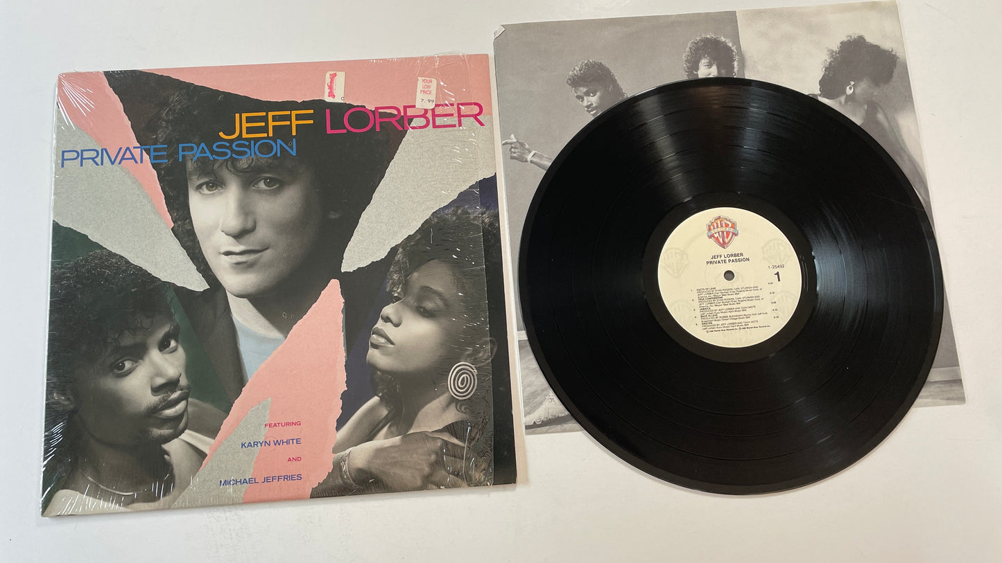 Jeff Lorber Private Passion Used Vinyl LP VG+\VG+