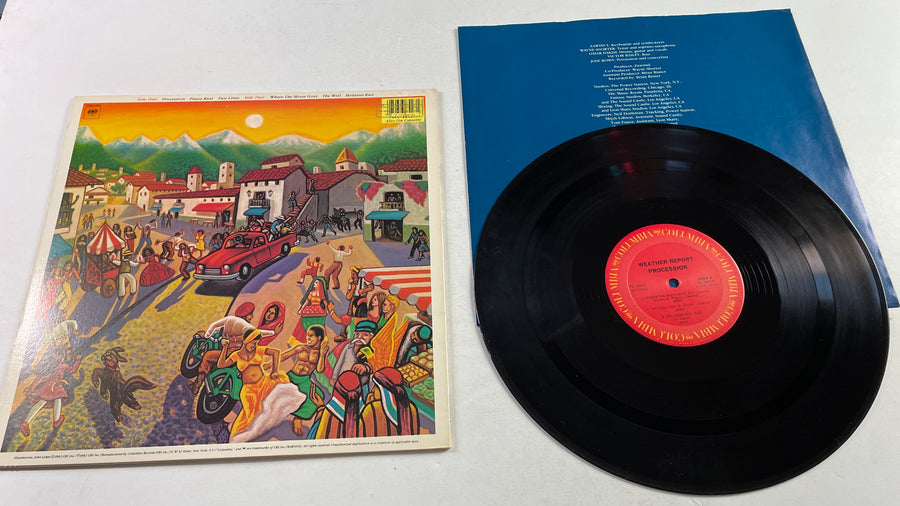 Weather Report Procession Used Vinyl LP VG+\VG+