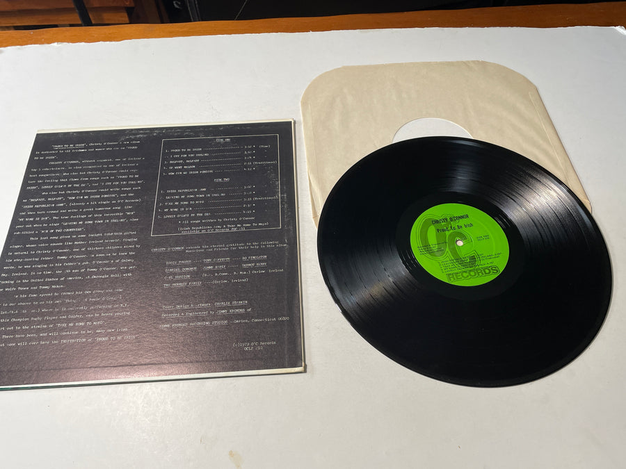 Christy O'Connor Proud To Be Irish Used Vinyl LP VG+\VG+