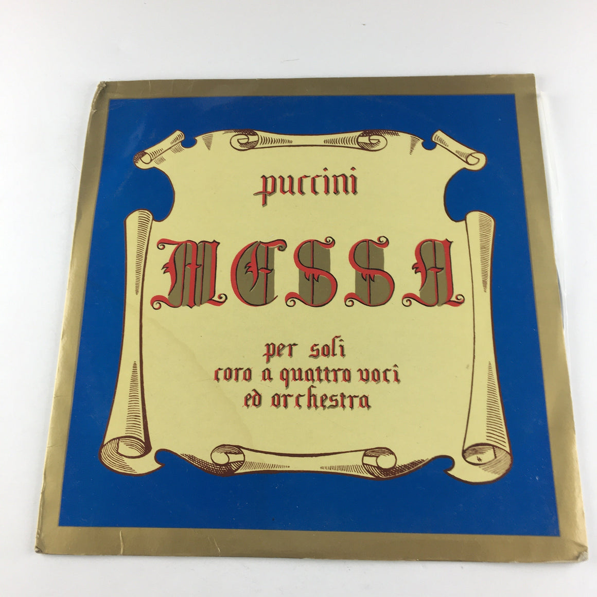 Puccini Messa Used Vinyl LP VG+\G