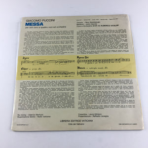 Puccini Messa Used Vinyl LP VG+\G