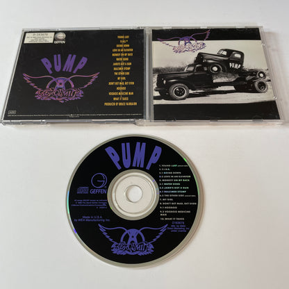 Aerosmith Pump Used CD VG+\VG+