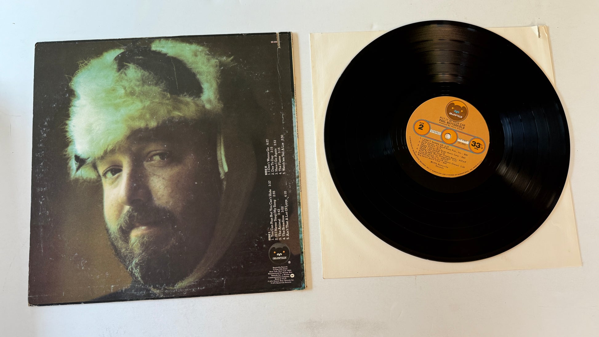 Paul Butterfield Put It In Your Ear Used Vinyl Box Set VG+\VG