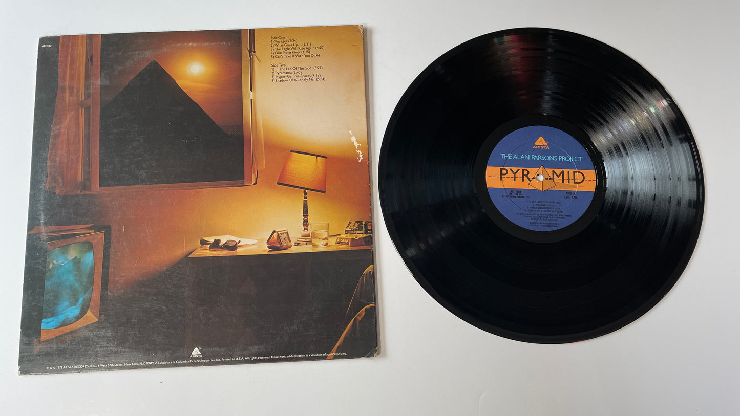 The Alan Parsons Project Pyramid Used Vinyl LP VG+\VG+