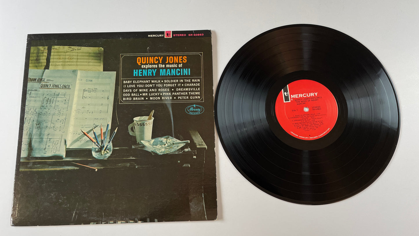 Quincy Jones Quincy Jones Explores The Music Of Henry Mancini Used Vinyl LP VG+\VG