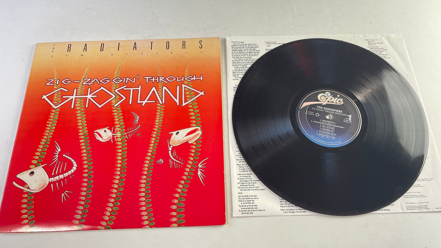Radiators Zig-Zaggin' Through Ghostland Used Vinyl LP VG+\VG+