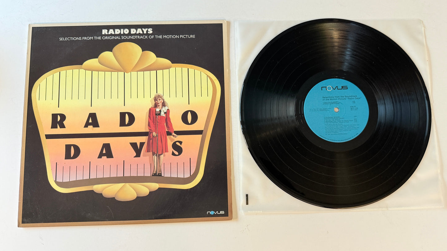 Various Radio Days - Selections From The Original Soundtrack Of The Motion Picture Used Vinyl LP VG+\VG+