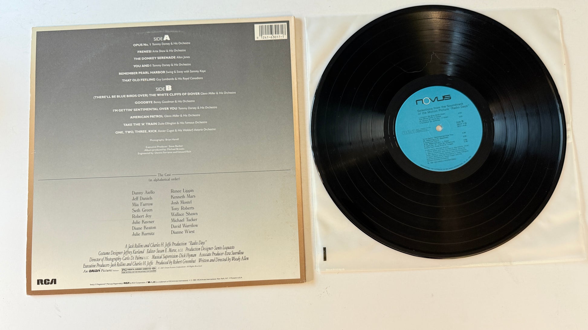 Various Radio Days - Selections From The Original Soundtrack Of The Motion Picture Used Vinyl LP VG+\VG+