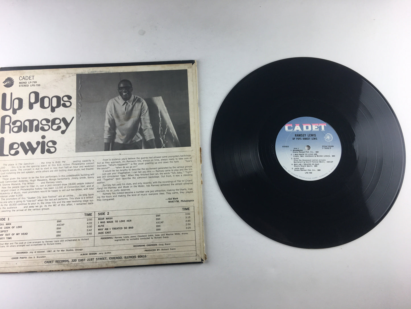 Ramsey Lewis Up Pops Ramsey Lewis Used Vinyl LP VG+\G+