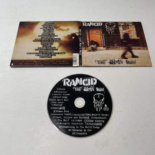 Rancid Life Won't Wait Used CD VG+\VG+