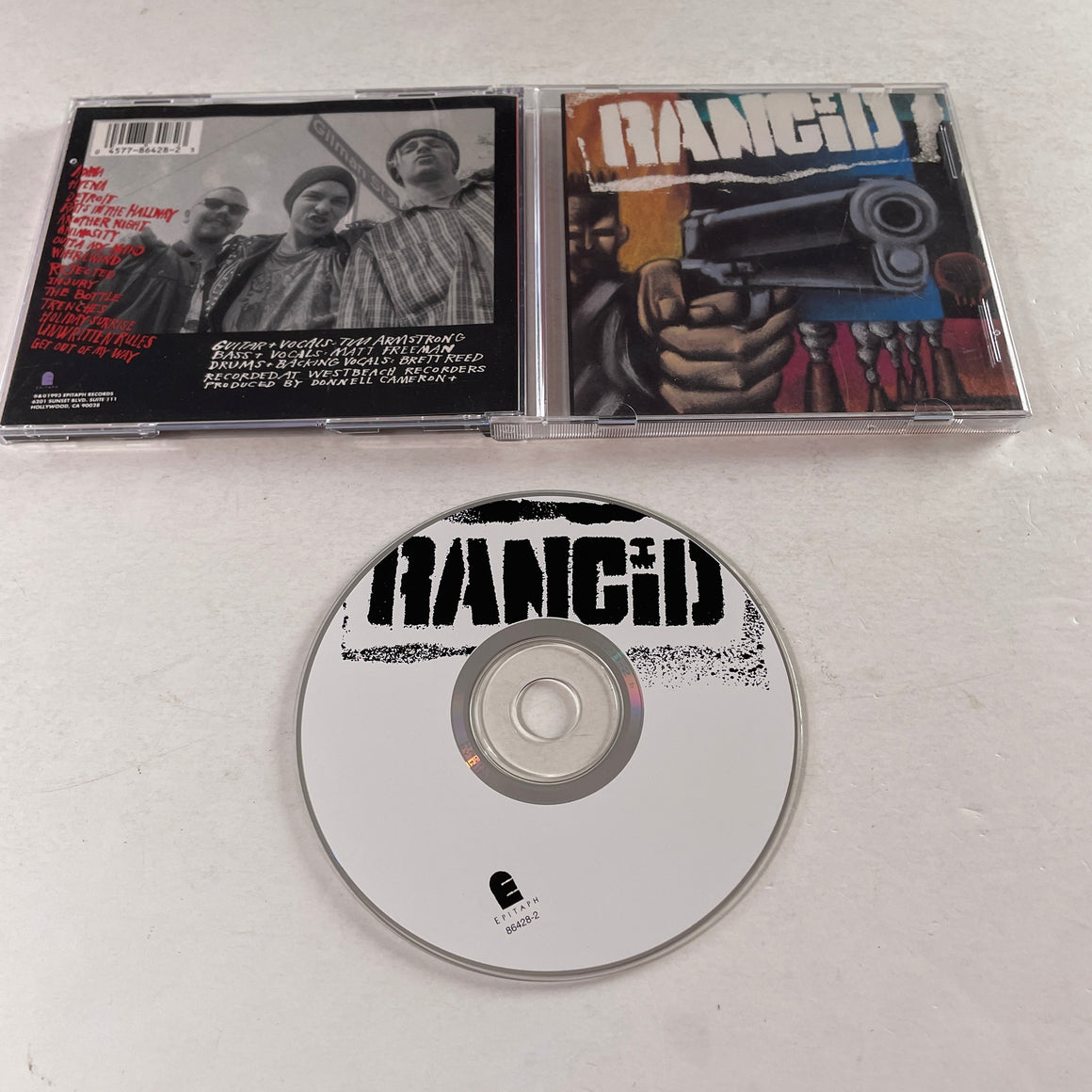 Rancid Rancid Used CD VG+\VG+