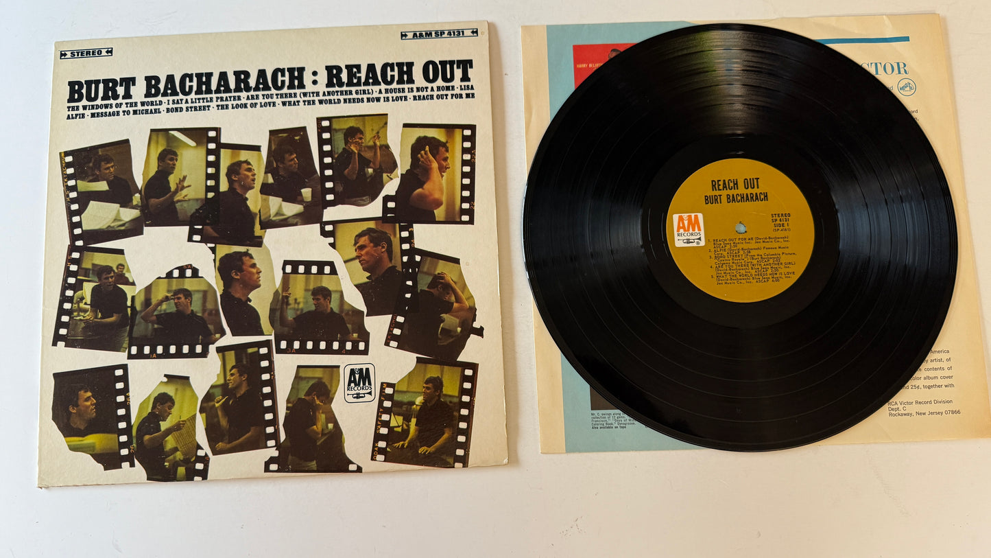Burt Bacharach Reach Out Used Vinyl LP VG+\VG+