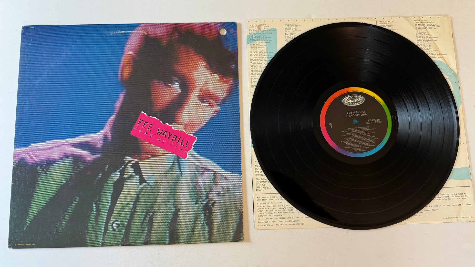 Fee Waybill Read My Lips Used Vinyl LP VG+\VG