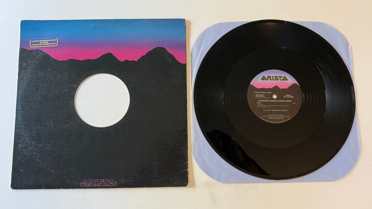 Manfred Mann's Earth Band Rebel 12" Used Vinyl Single VG+\VG