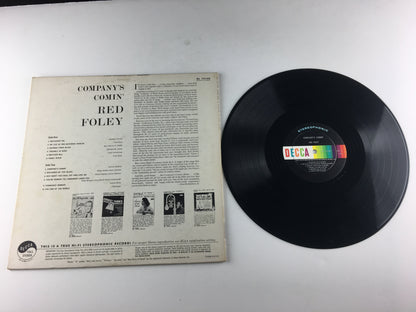 Red Foley Company's Comin' Used Vinyl LP VG+\VG