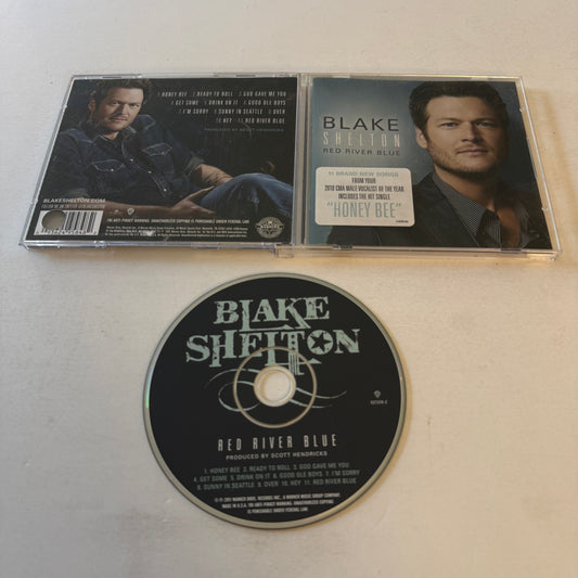 Blake Shelton Red River Blue Used CD VG+\VG
