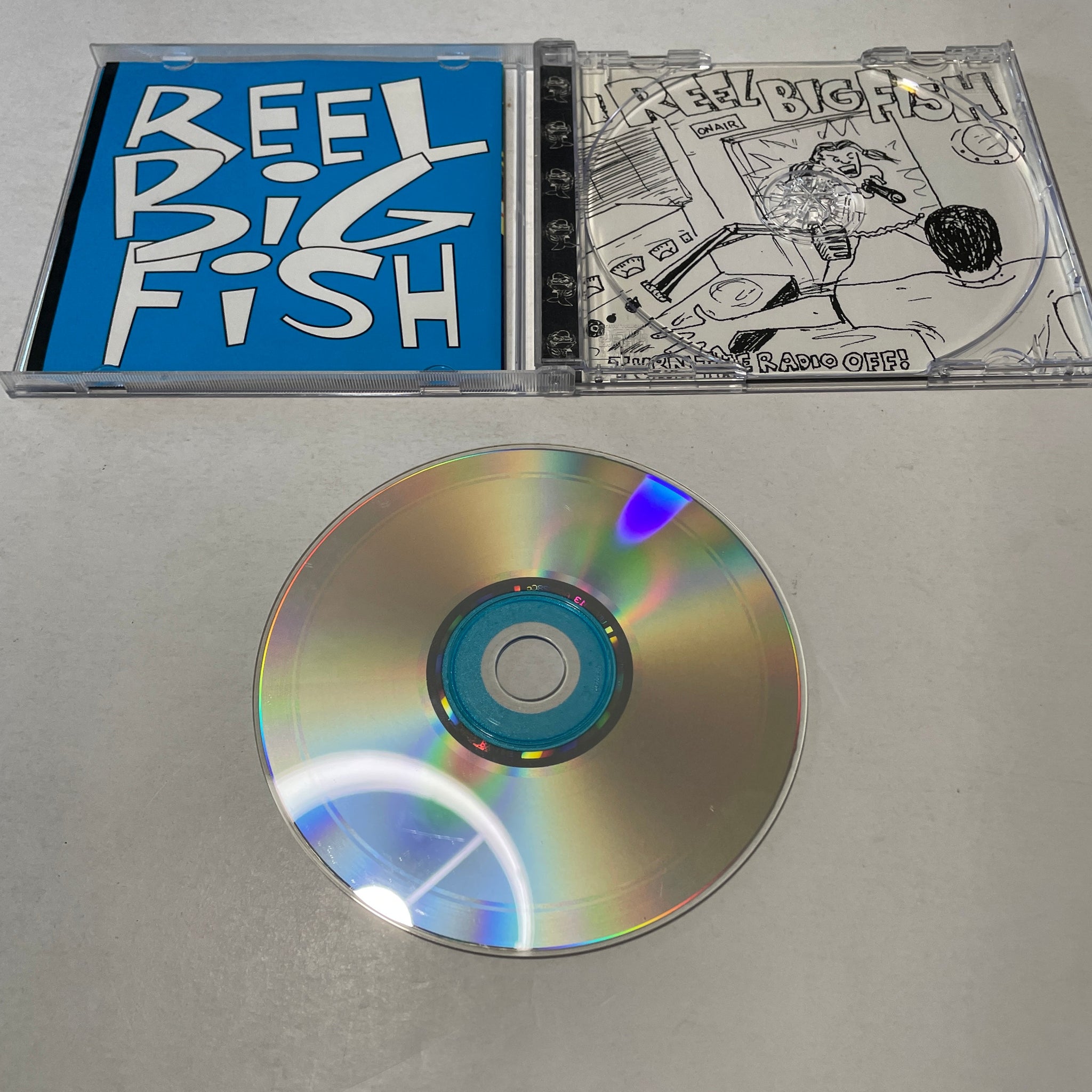 Reel Big Fish Turn The Radio Off Used CD VG+\VG+ - Slow Turnin Vinyl