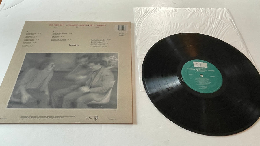 Pat Metheny W/ Charlie Haden & Billy Higgins Rejoicing Used Vinyl LP VG+\VG+