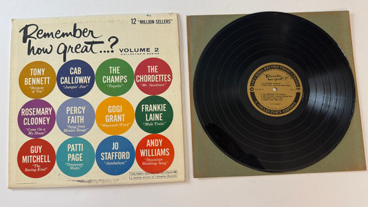 Various Remember How Great...? Volume 2 Used Vinyl LP VG+\VG