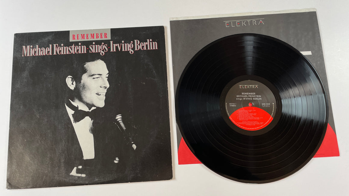 Michael Feinstein Sings Irving Berlin Remember Used Vinyl LP VG+\VG