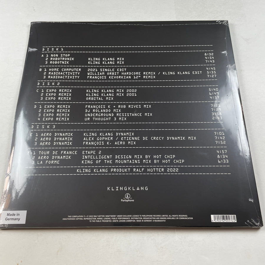 Kraftwerk Remixes New Vinyl 3LP M\M