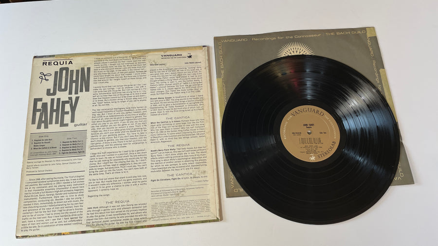 John Fahey Requia Used Vinyl LP VG+\G+