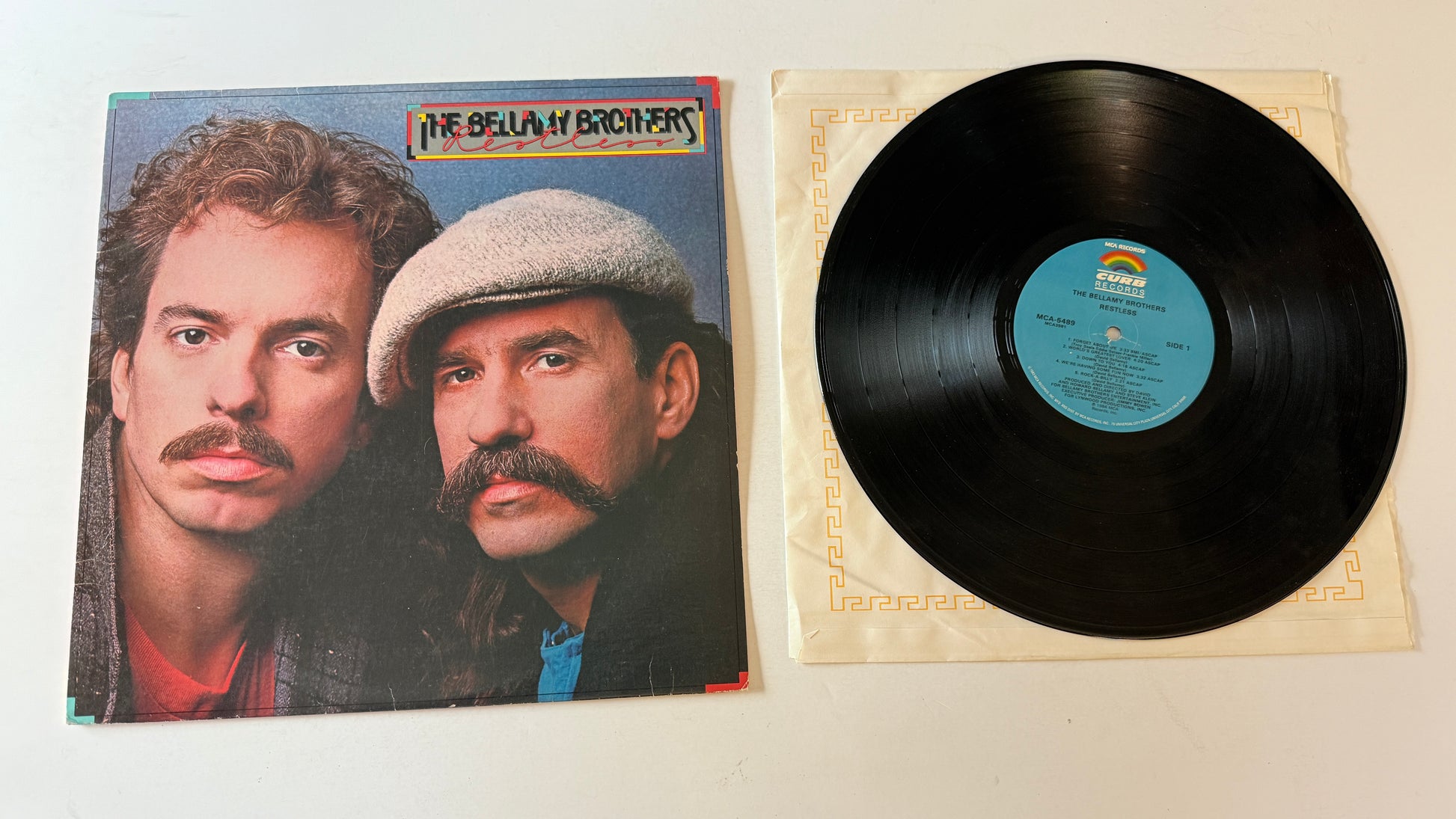 Bellamy Brothers Restless Used Vinyl LP VG+\VG