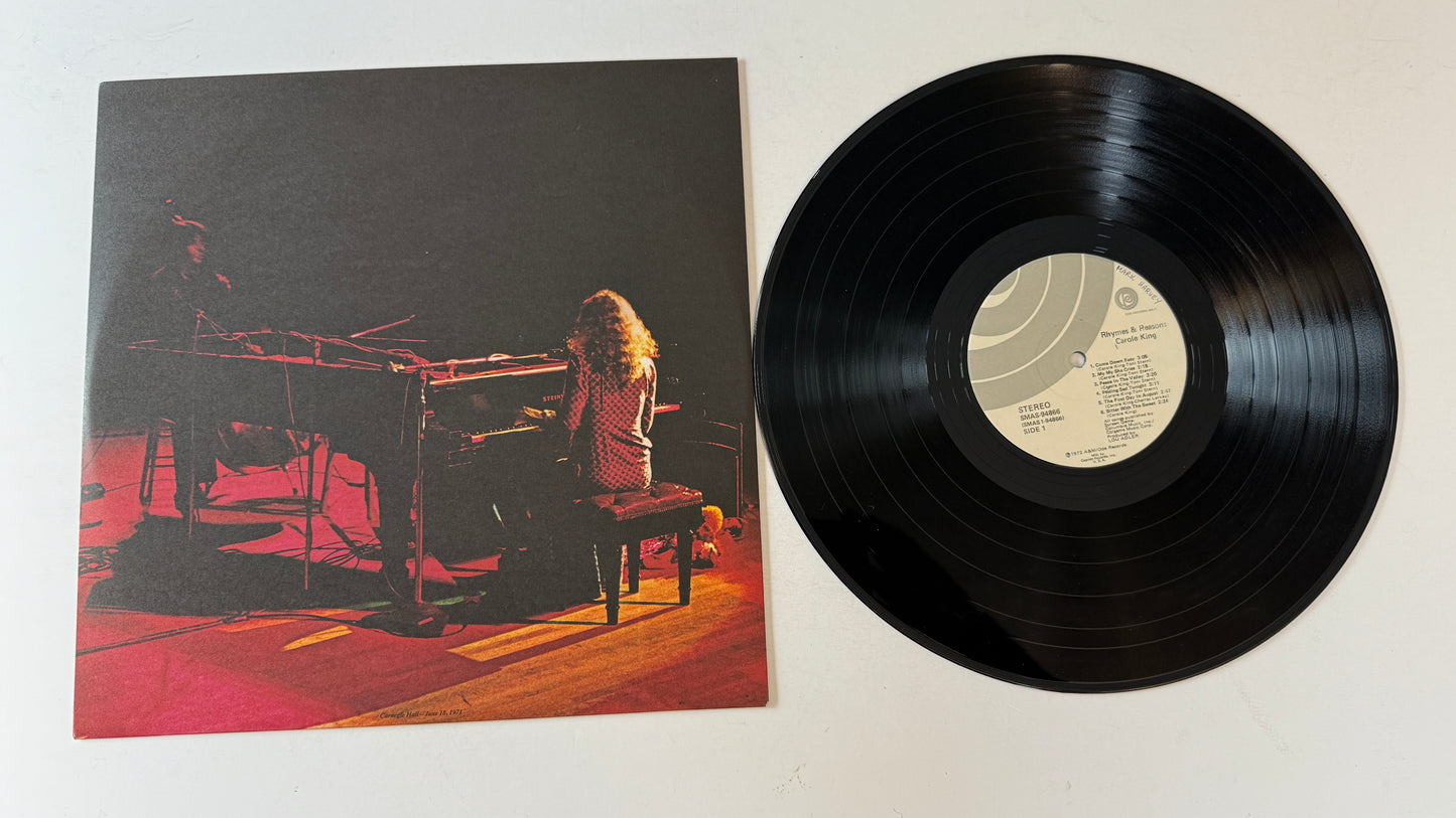Carole King Rhymes & Reasons Used Vinyl LP VG+\VG+