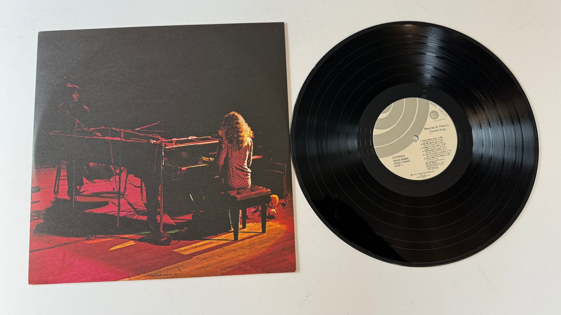 Carole King Rhymes & Reasons Used Vinyl LP VG+\VG+