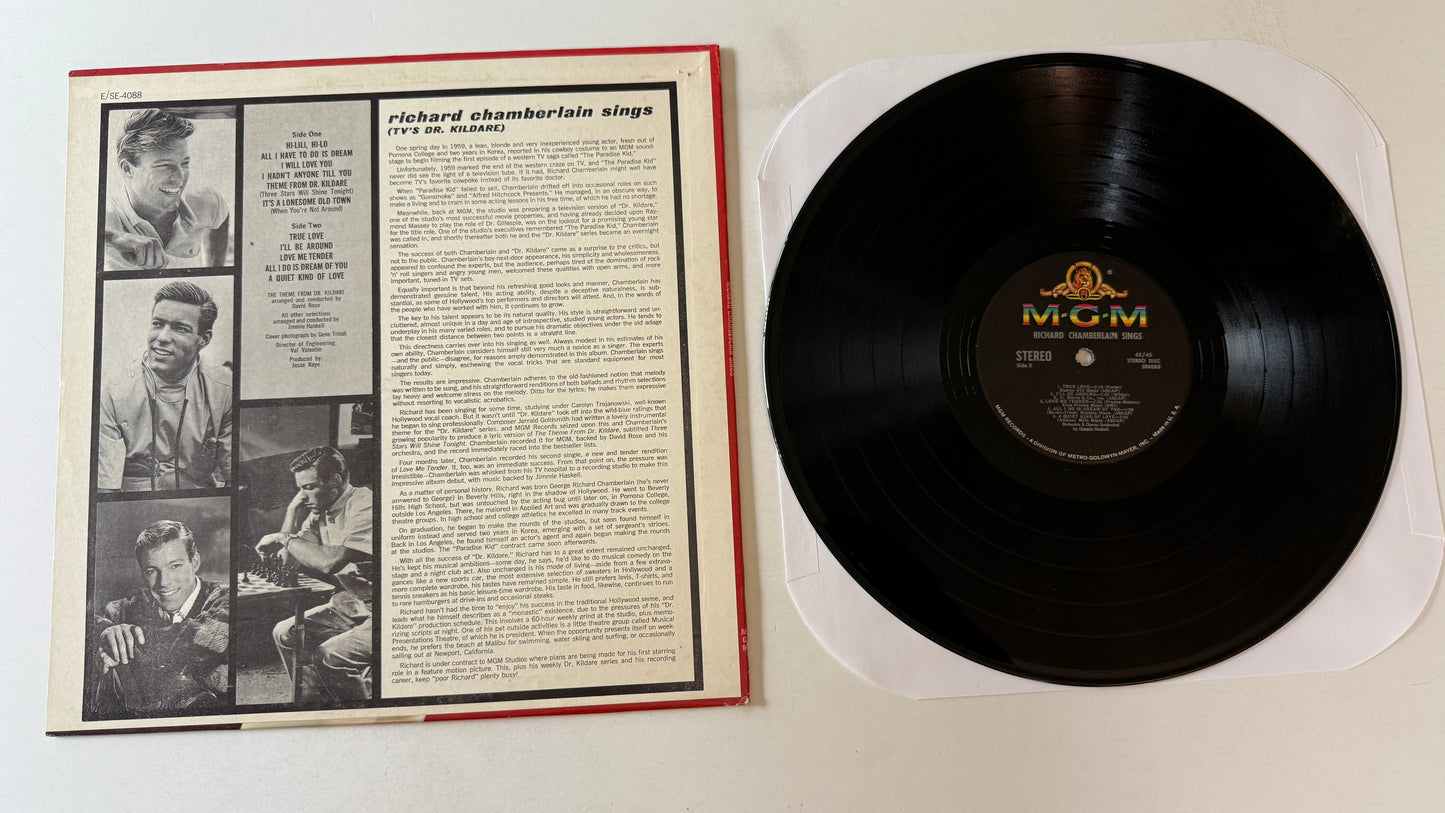 Richard Chamberlain Richard Chamberlain Sings Used Vinyl LP VG+\VG