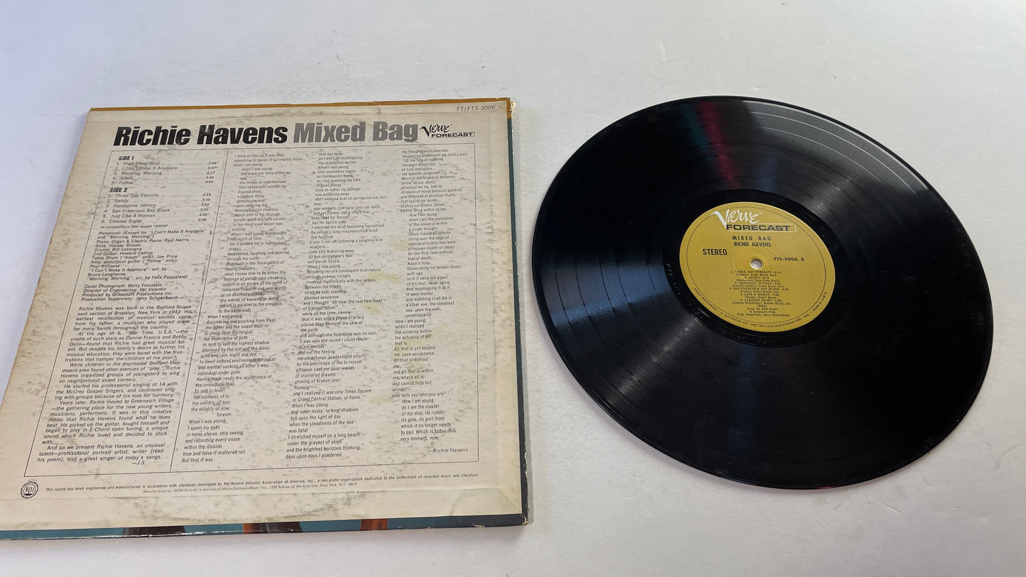 Richie Havens Mixed Bag Used Vinyl LP VG\G+