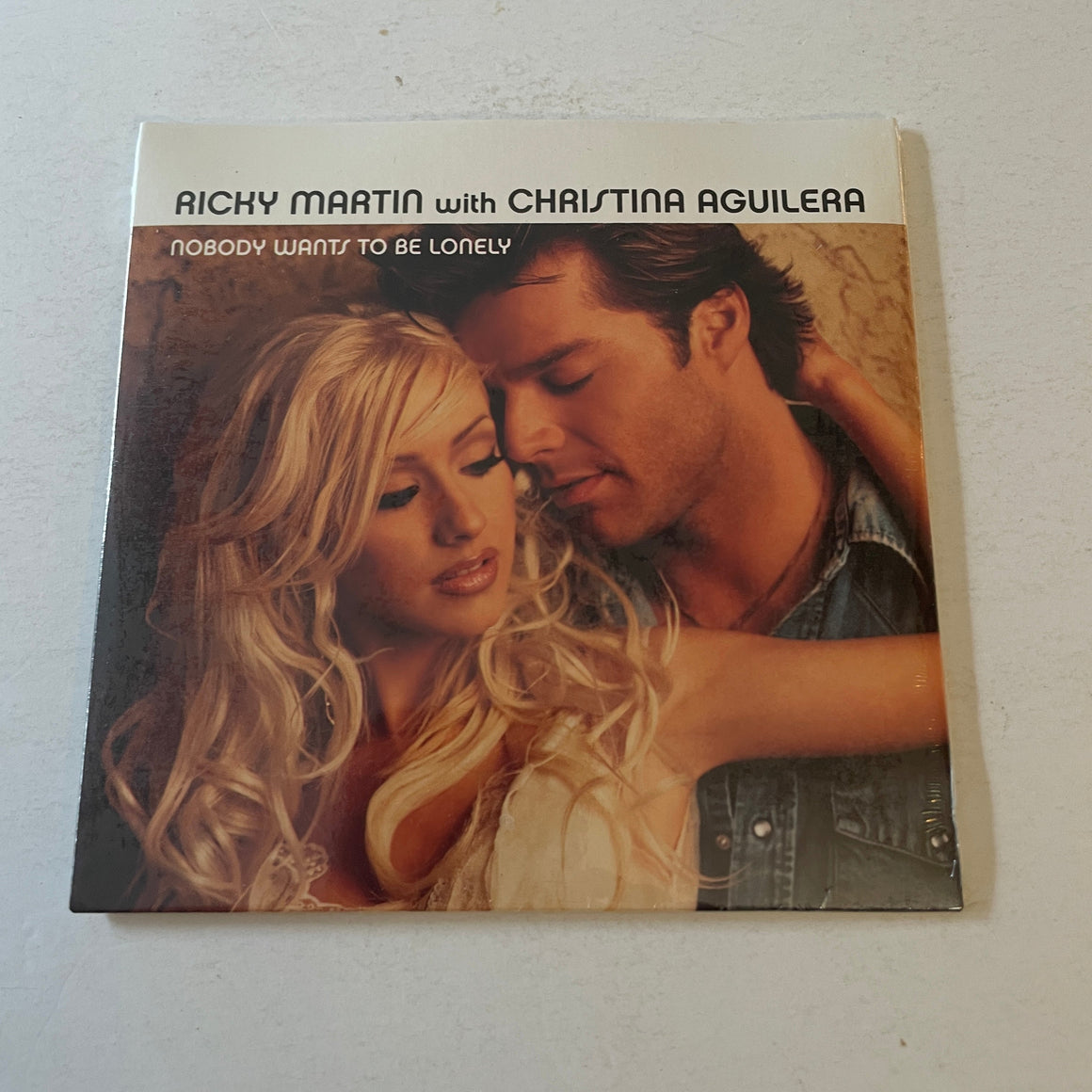 Ricky Martin Christina Aguilera Nobody Wants To Be Lonely New Sealed CD Single M\M