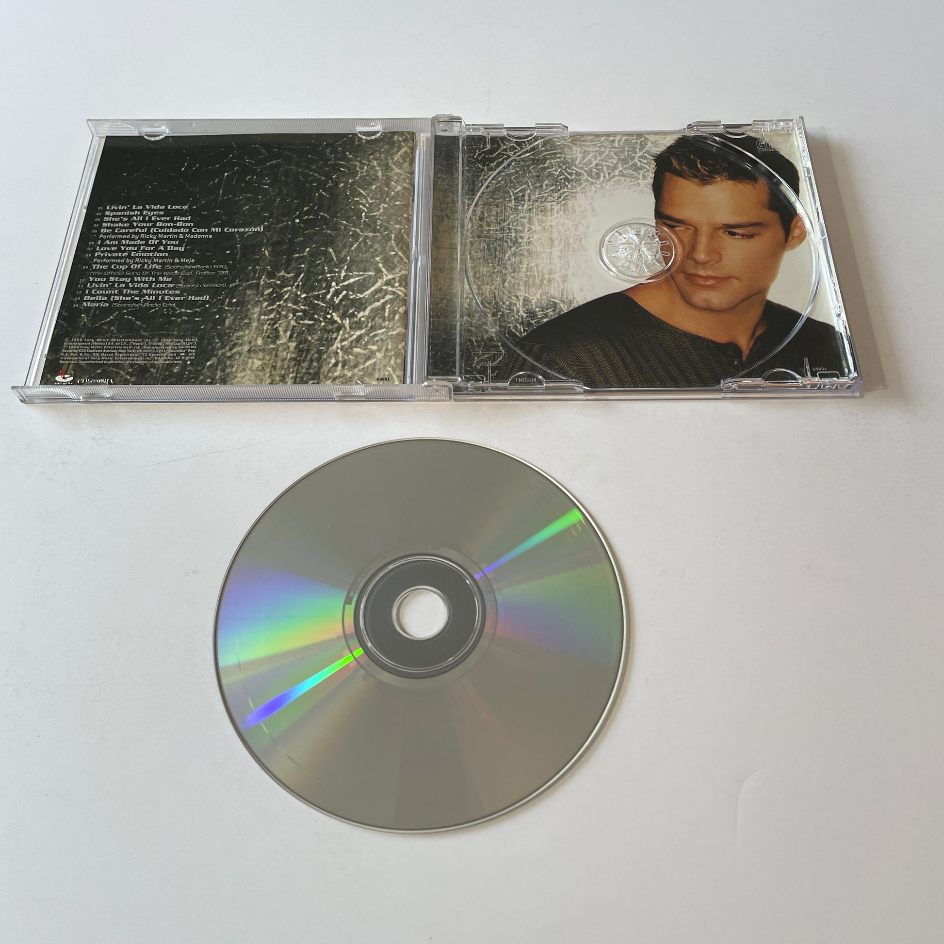 Ricky Martin Ricky Martin Used CD VG+\VG+