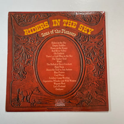 The Sons Of The Pioneers Riders In The Sky Used Vinyl 2LP VG+\G+