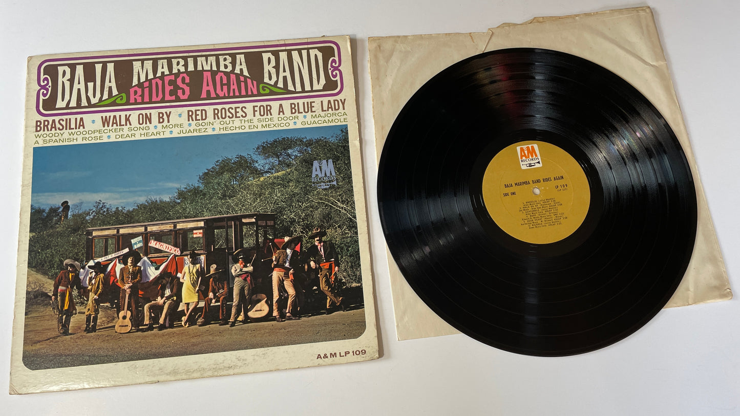 Baja Marimba Band Rides Again Used Vinyl LP VG\G