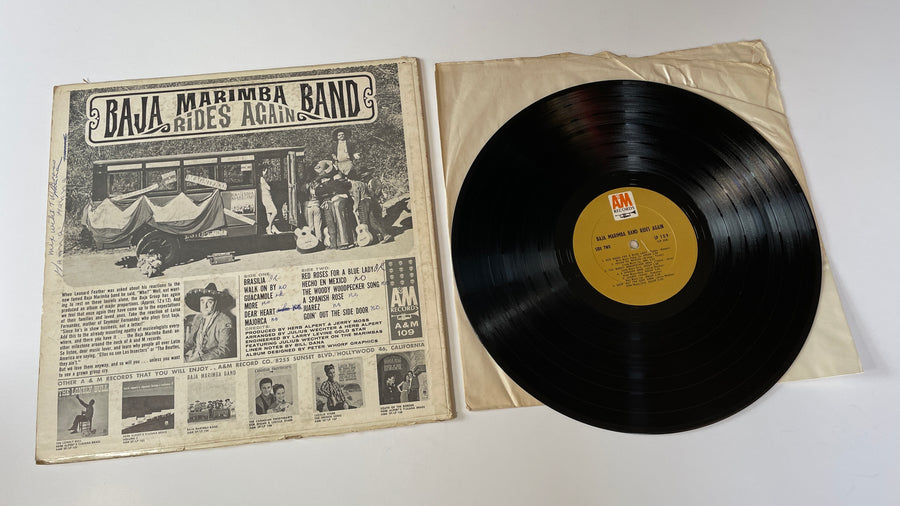 Baja Marimba Band Rides Again Used Vinyl LP VG\G