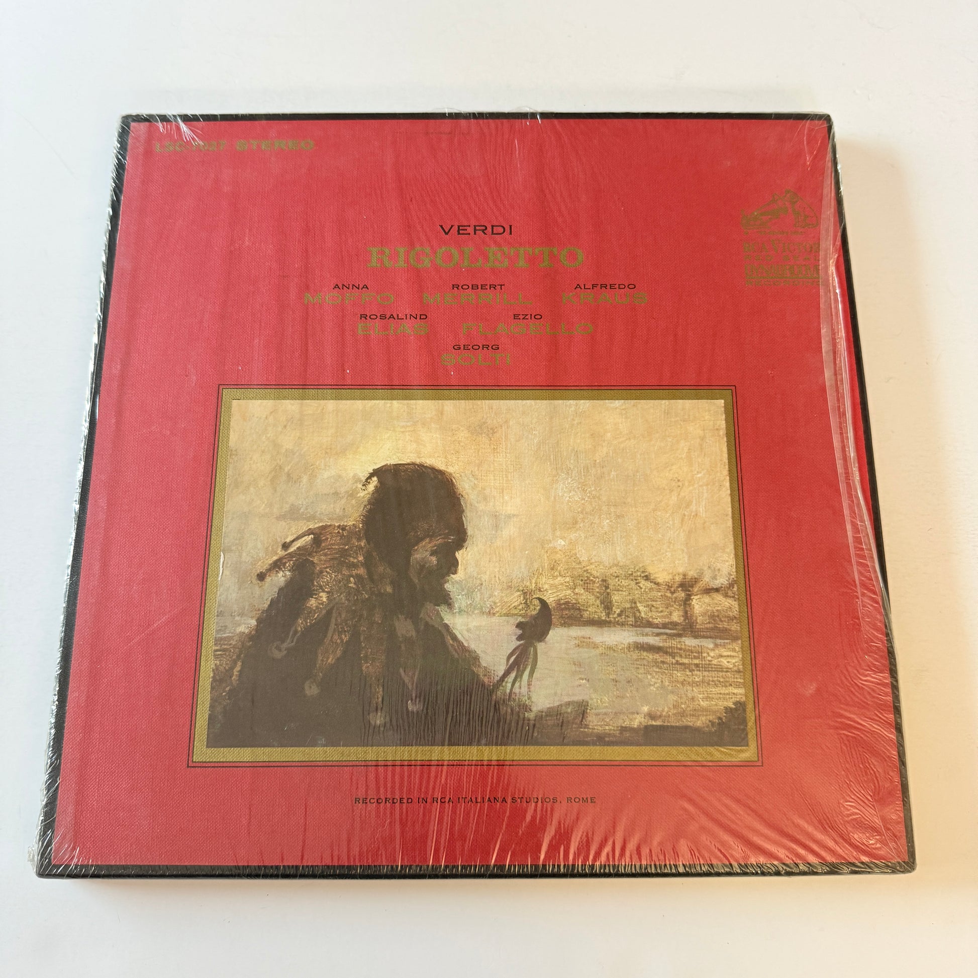 Giuseppe Verdi Rigoletto New Vinyl Box Set M\VG+