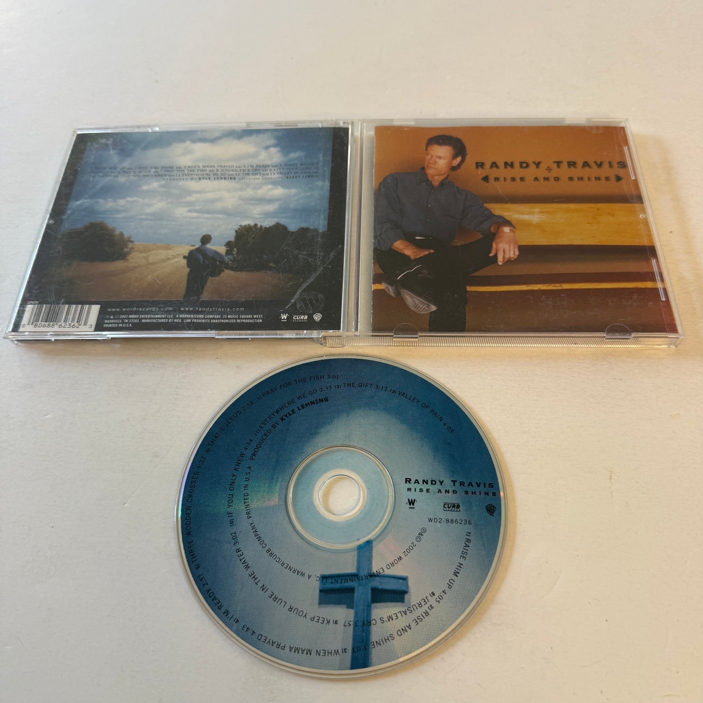 Randy Travis Rise And Shine Used CD VG+\VG