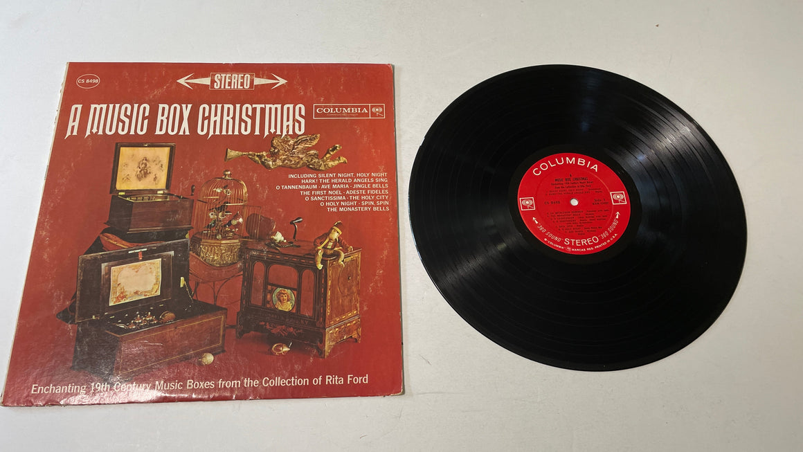 Rita Ford's Music Boxes A Music Box Christmas Used Vinyl LP VG+\VG