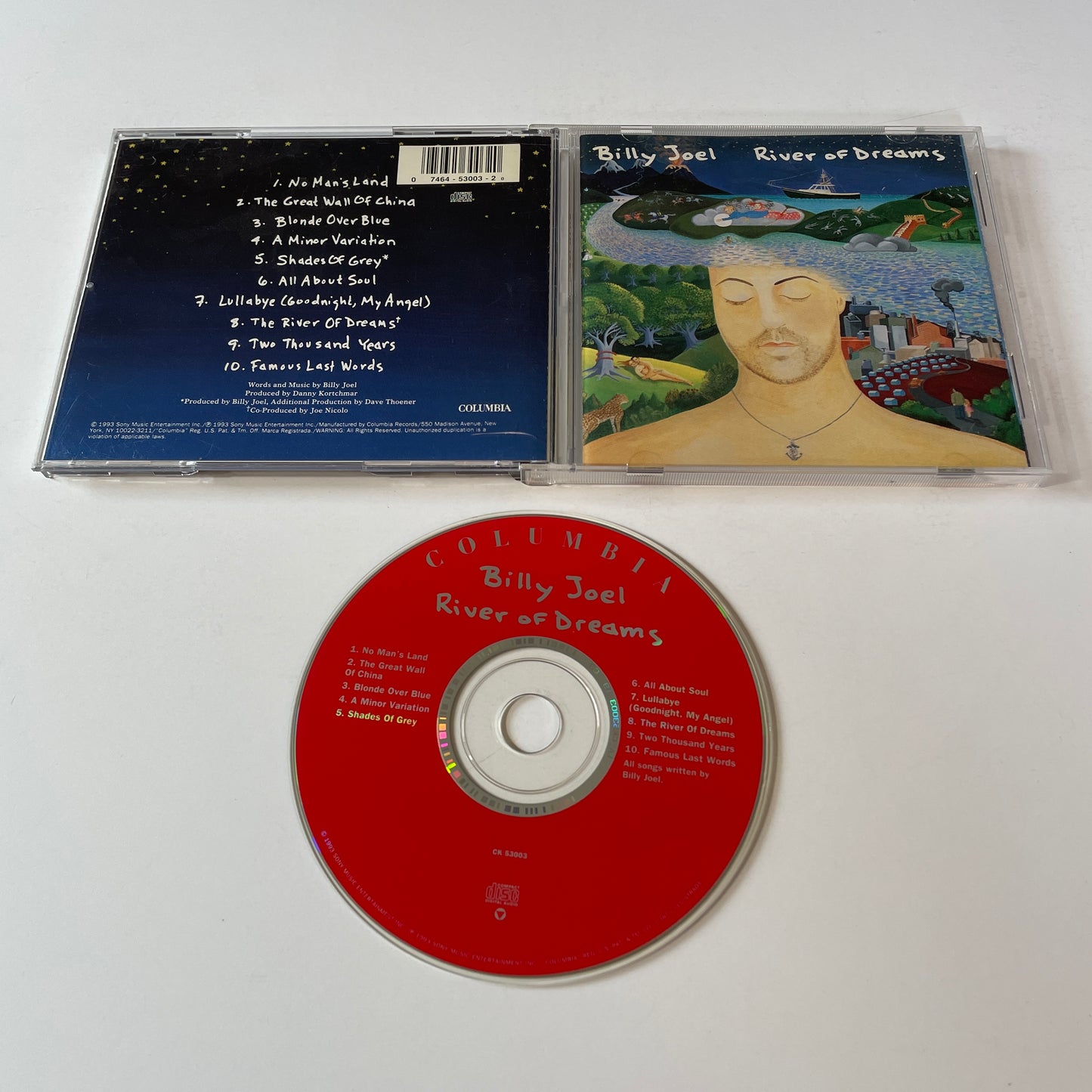 Billy Joel River Of Dreams Used CD VG+\VG+