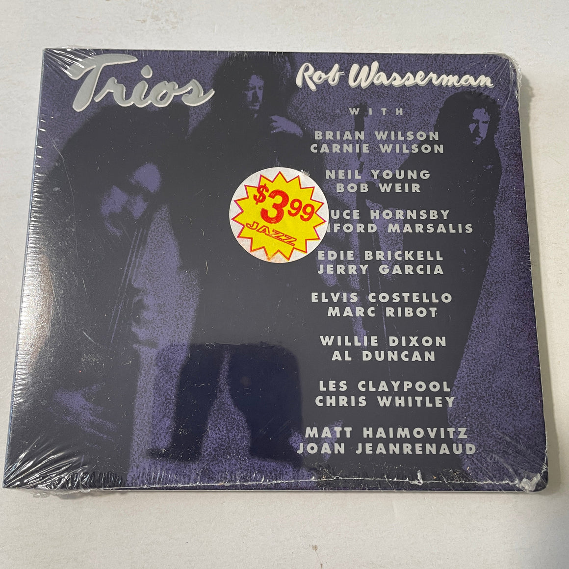 Rob Wasserman Trios New Sealed CD M\M